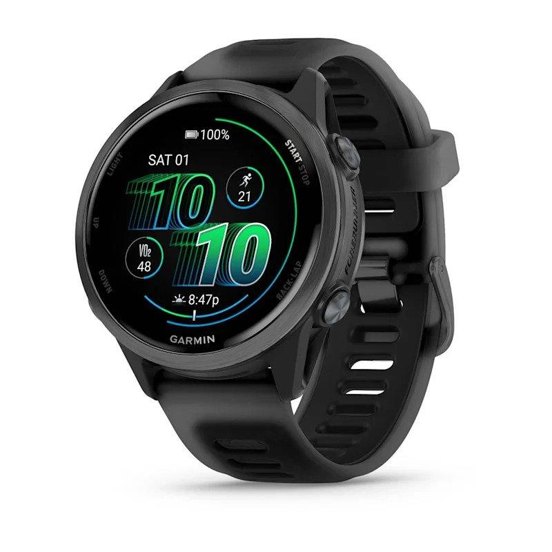 garmin Garmin Forerunner 570 010-02970-00, Color: Dark Gray, Compatibility: Android; iOS, Functions: SMART Watch, Made In: Taiwan, Operating System: GARMIN OPERATING SYSTEM, Screen Size: 42mm, Touchscreen: Yes, Processor: Not Applicable, 0.48 cm, 0.40 CM, GARMIN, 0.4 cm, 0.39 Kg, No, No
