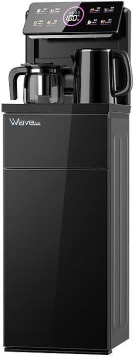 WAVE TECH WAVE TECH Coffee Corner Water Dispenser 1700 ml WT-06A, Color: Black, Made In: China, Made in: China, Child Lock: Yes, Item Has Expiration: Not Applicable, No, Hot;Cold