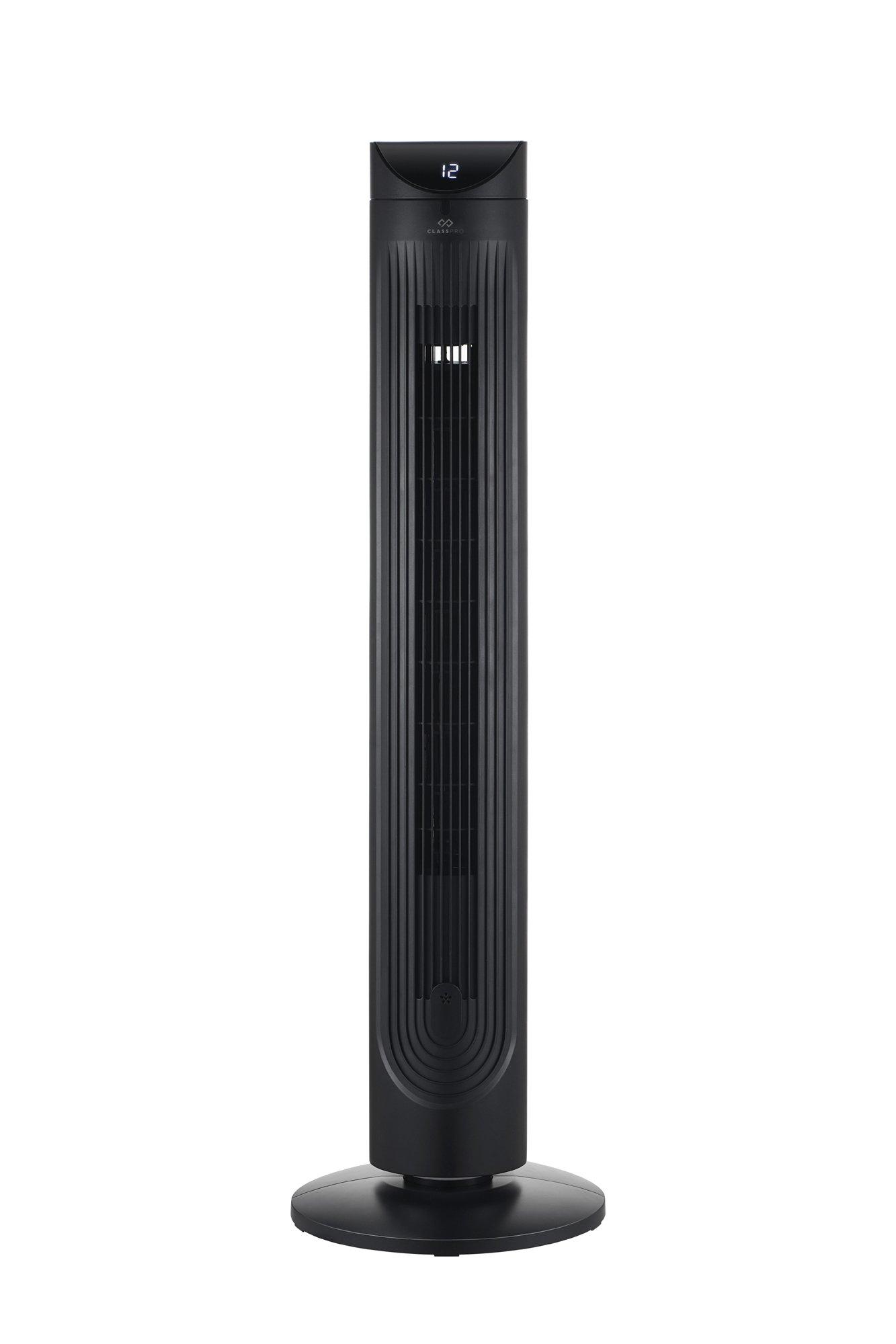 classpro Classpro cptf-25b 25W CPTF-25B, Color: Black, Control Panel: Digital, Made In: China, Power: 25W, Product Type: Fan, Timer: 24 hrs, Max Speed: Not Applicable, Functions: Not Applicable, Yes, Yes, Yes, Touch