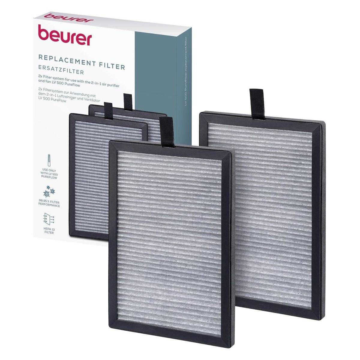 beurer Beurer Filter Lv 500 Replacement Filter LV 500, Color: Blue, Made In: China, Size Inch: 23", Timer: Not Applicable, Max Speed: Not Applicable, Functions: Not Applicable