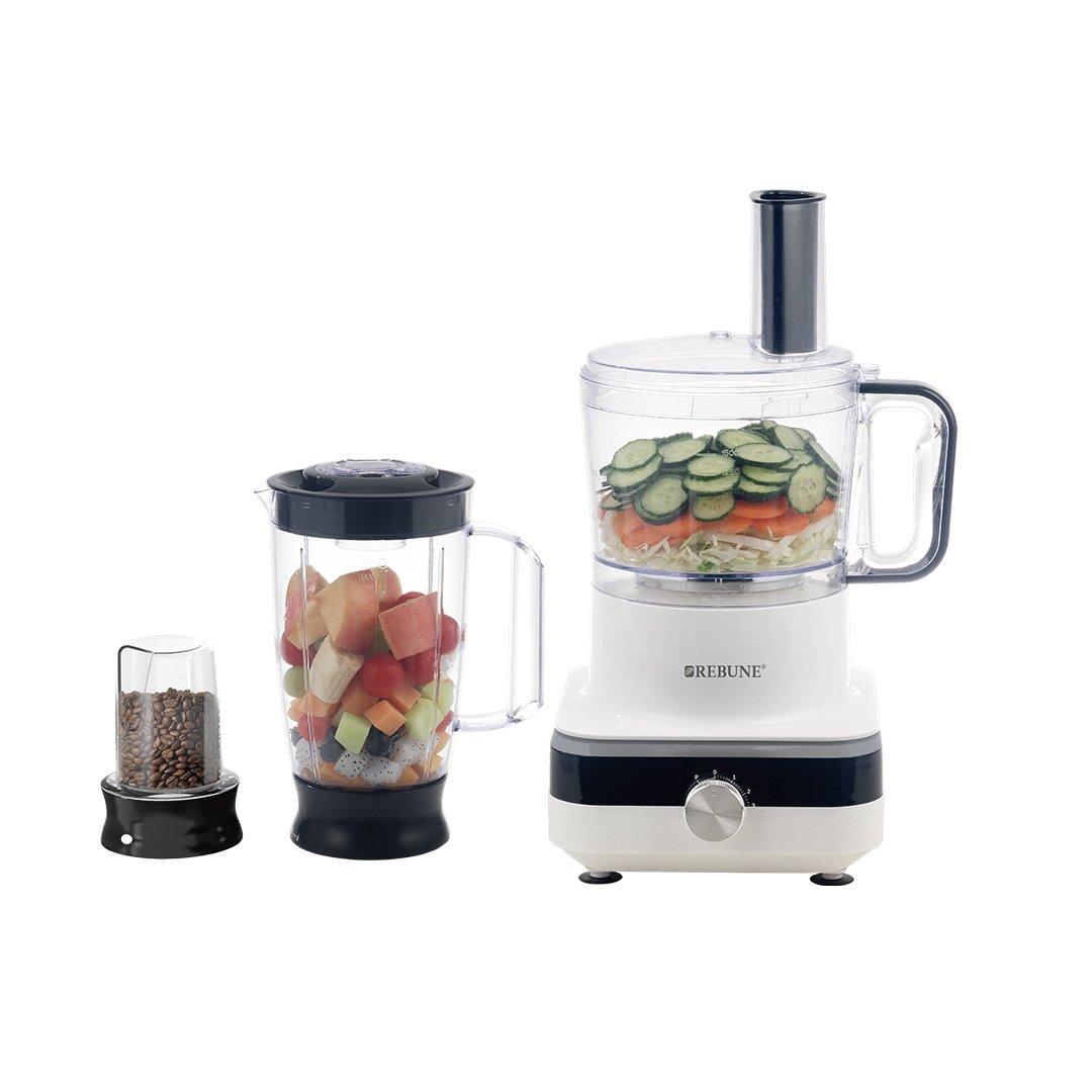 ريبون REBUNE 7-in-1 Food Processor With 2l Bowl 1500 ml 800W