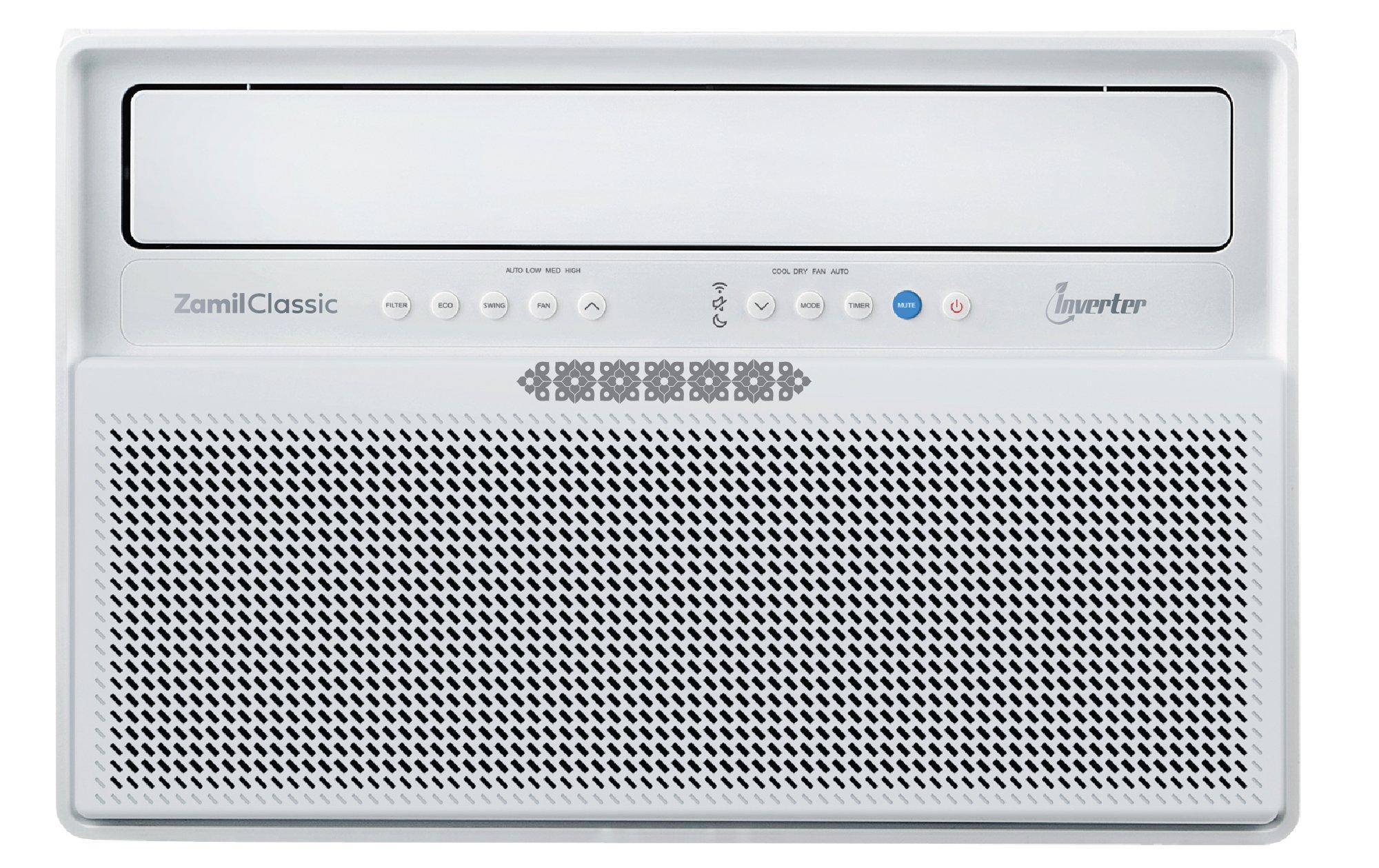 zamil Zamil rht24csefmkti-r32 230 V RHT24CSEFMKTI-R32, Air Swing: 2 Ways, Cold Or HC: Hot and Cold, Color: White, Compressor Type: Inverter, Cooling Capacity: 2 Ton, Coverage Area: 19 - 22 m², Energy Efficiency Class: D, Made In: China, Product Type: Window Air Conditioner, Timer: 24 Hours, Voltage: 230, Warranty C