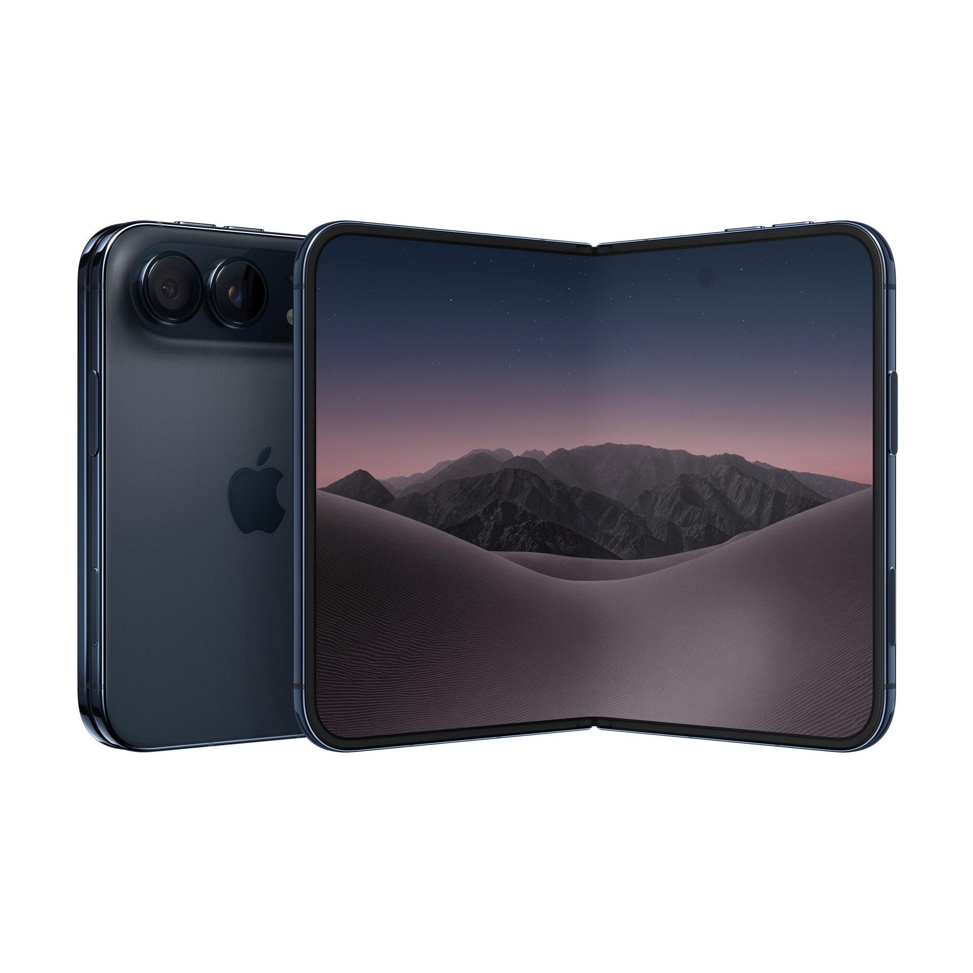 Apple iPhone Duo, 5G, 7.6 inch, 2TB, Night Sky