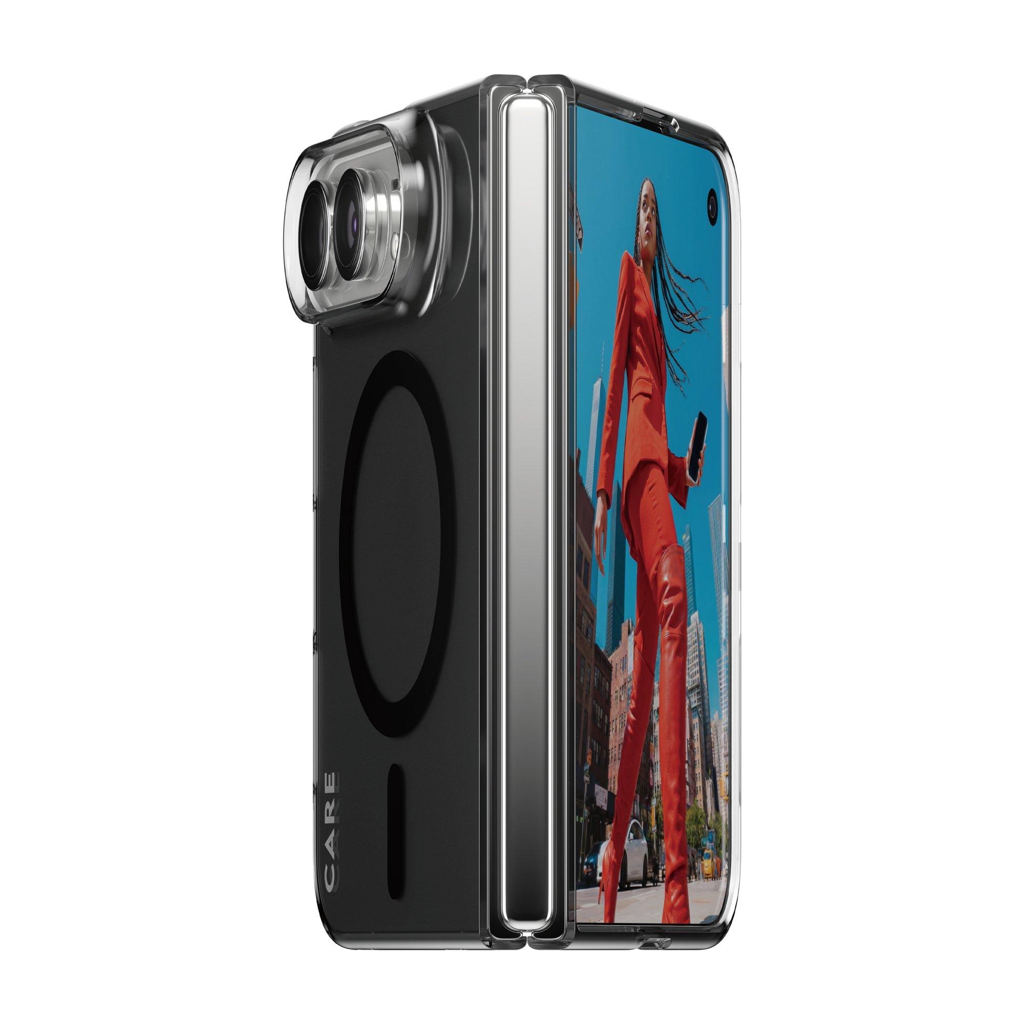 CARE Fashion Case SLIM PC case Smokey Black Apple iPhone Duo - eXtra