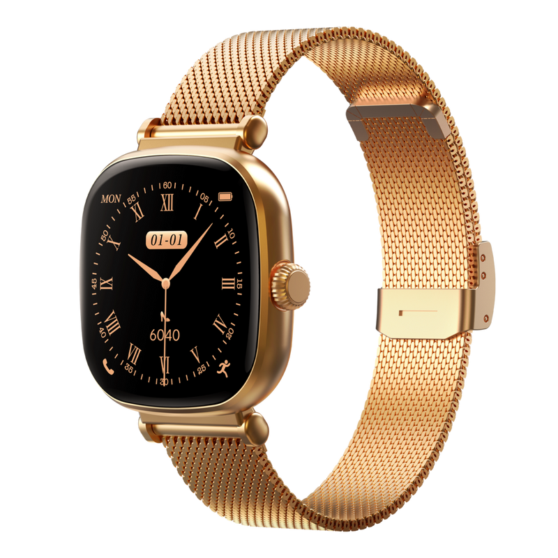 أوكي، سمارت واتش 2 جريس، 43MM، ذهبي