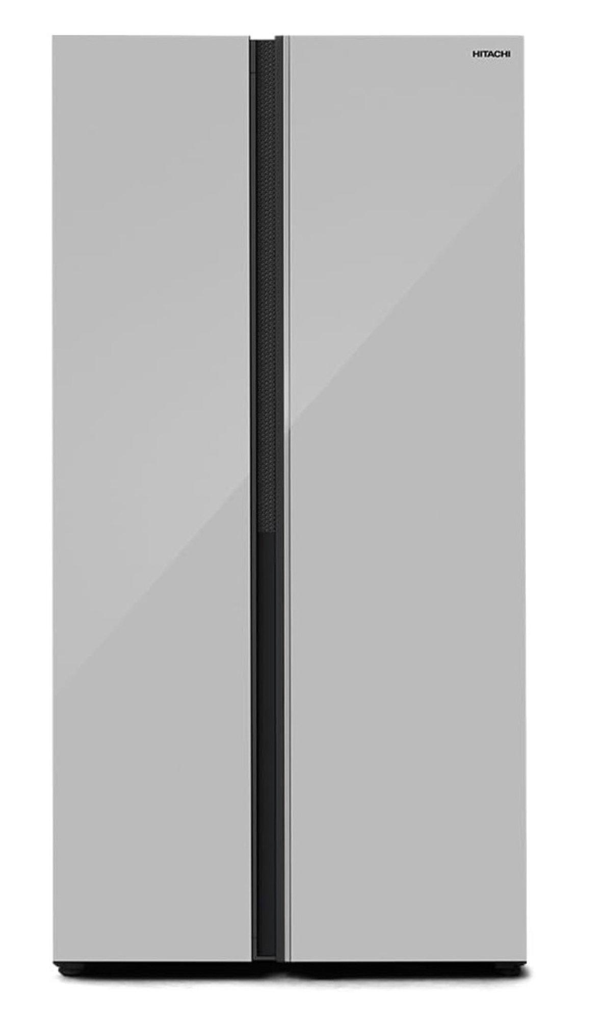 HITACHI, Side By Side Refrigerator, 713L, Silver - eXtra Bahrain