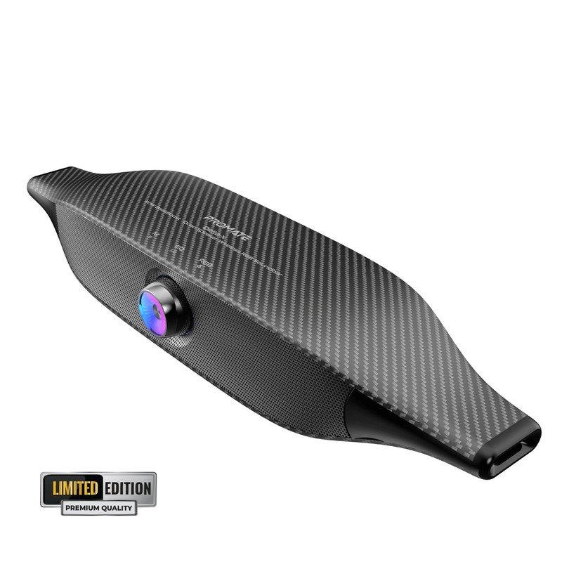 بروميت، مكبر صوت بلوتوث، 20 واط، ستيريو عالي الدقة HD، جهير/صوت عالي مزدوج، 12 إضاءة RGB، منفذ USB