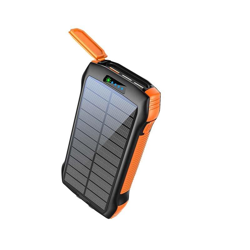 promate Promate solartank-20pdqi absplastic usbc , Color: Black, Material: ABS Plastic, Product Type: Power Bank, Fast Charging, 20000, Wireless Charging, Yes, 10, 2 Years