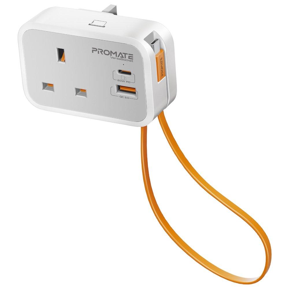 Promate 4 in 1 Multi-Functional AC Socket Charger 3250 W with Built-in ...