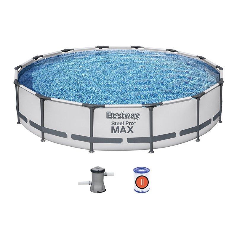 مسبح شراع فريم دائري مع فلتر 427CM x 84CM 26-56595 1