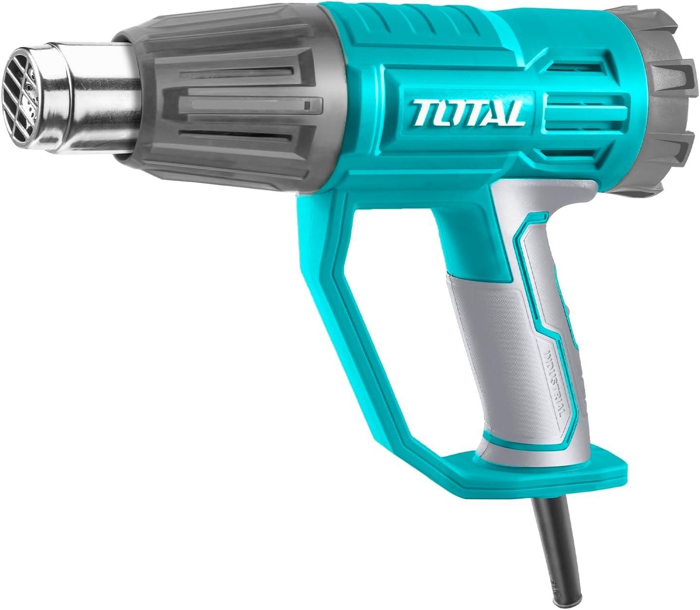 TOTAL 2000W Heat Gun with Adjustable Temperature (50–550°C), 3 Airflow ...