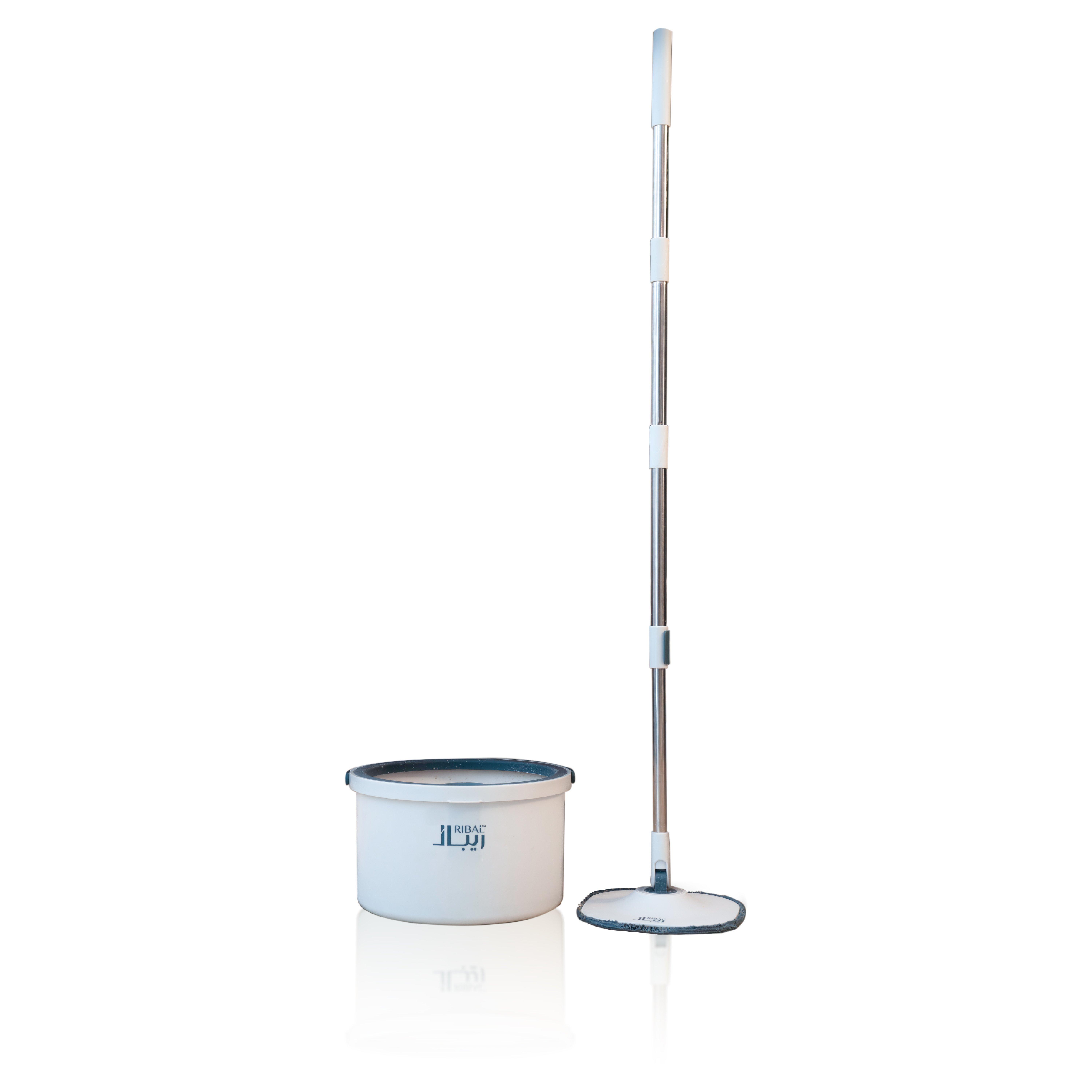 Ribal, Magic Pro Mop, Self-Wringing, Easy Floor Cleaning System - eXtra