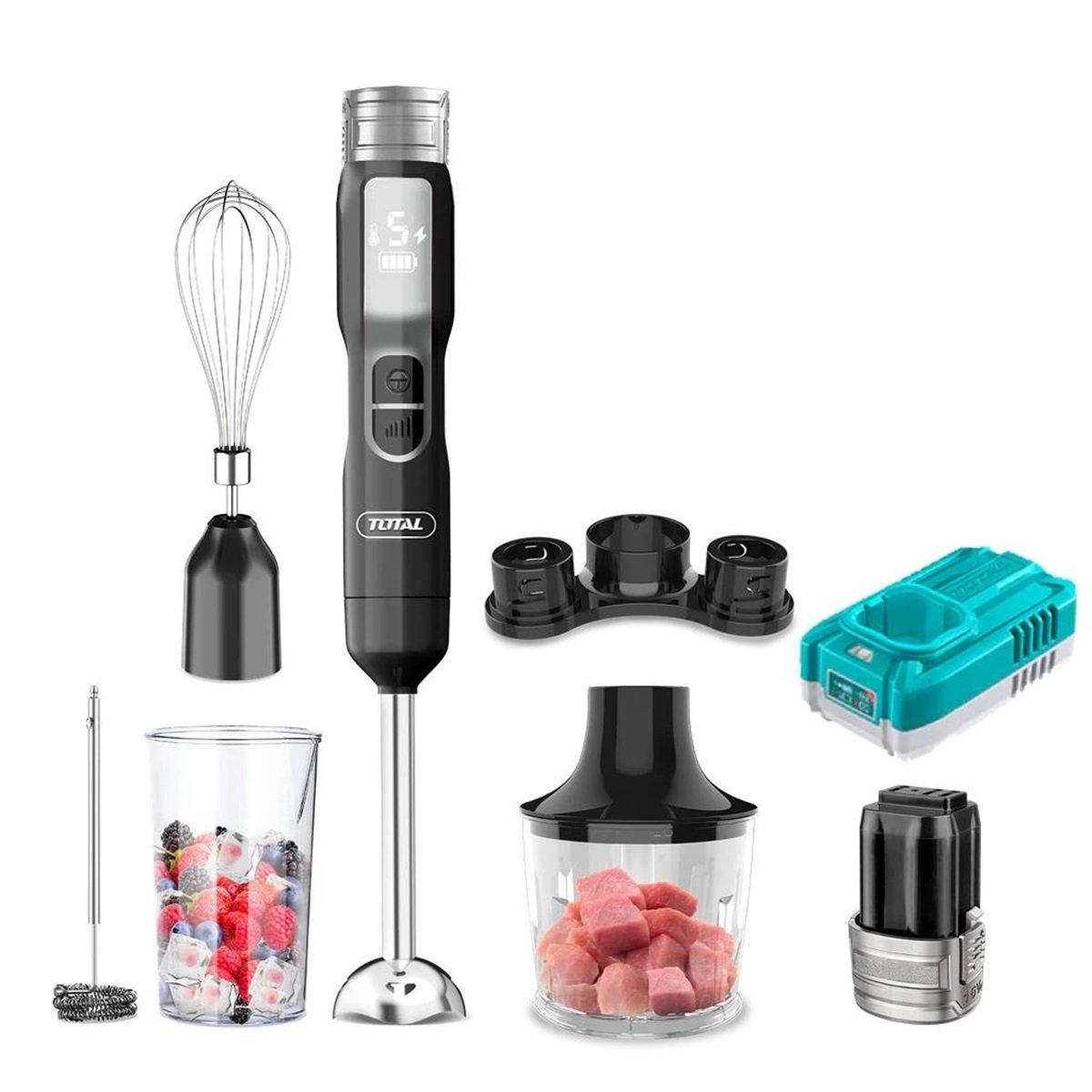 توتال TOTAL 5 In 1 Cordless Hand Blender 100W