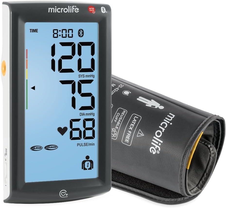 Microlife, BP A7 Touch BT, Upper Arm Blood Pressure Monitor, Bluetooth ...