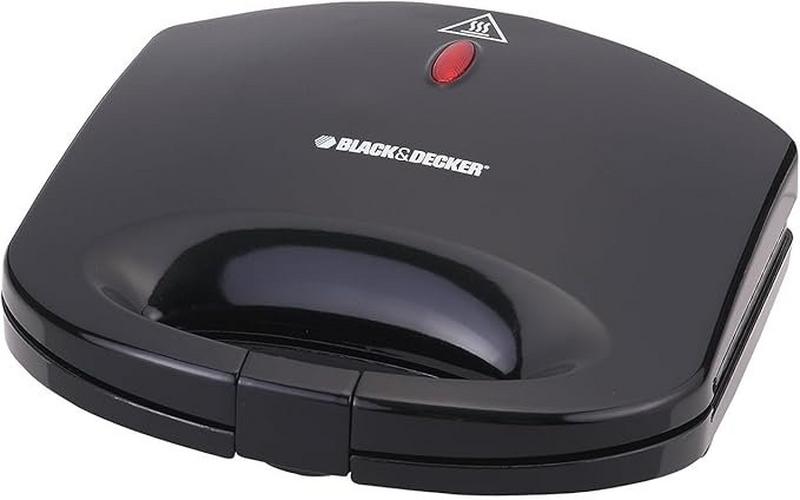 بلاك اند ديكر،صانع الساندوتش،600 واط،TS1000-B5،أسود