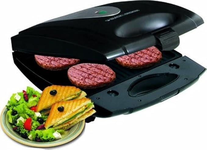 black+decker Black+decker ts4080-b5 , Plate Type: Grill Plate, Appliance Type: Toaster, Color / Finish: Black, No
