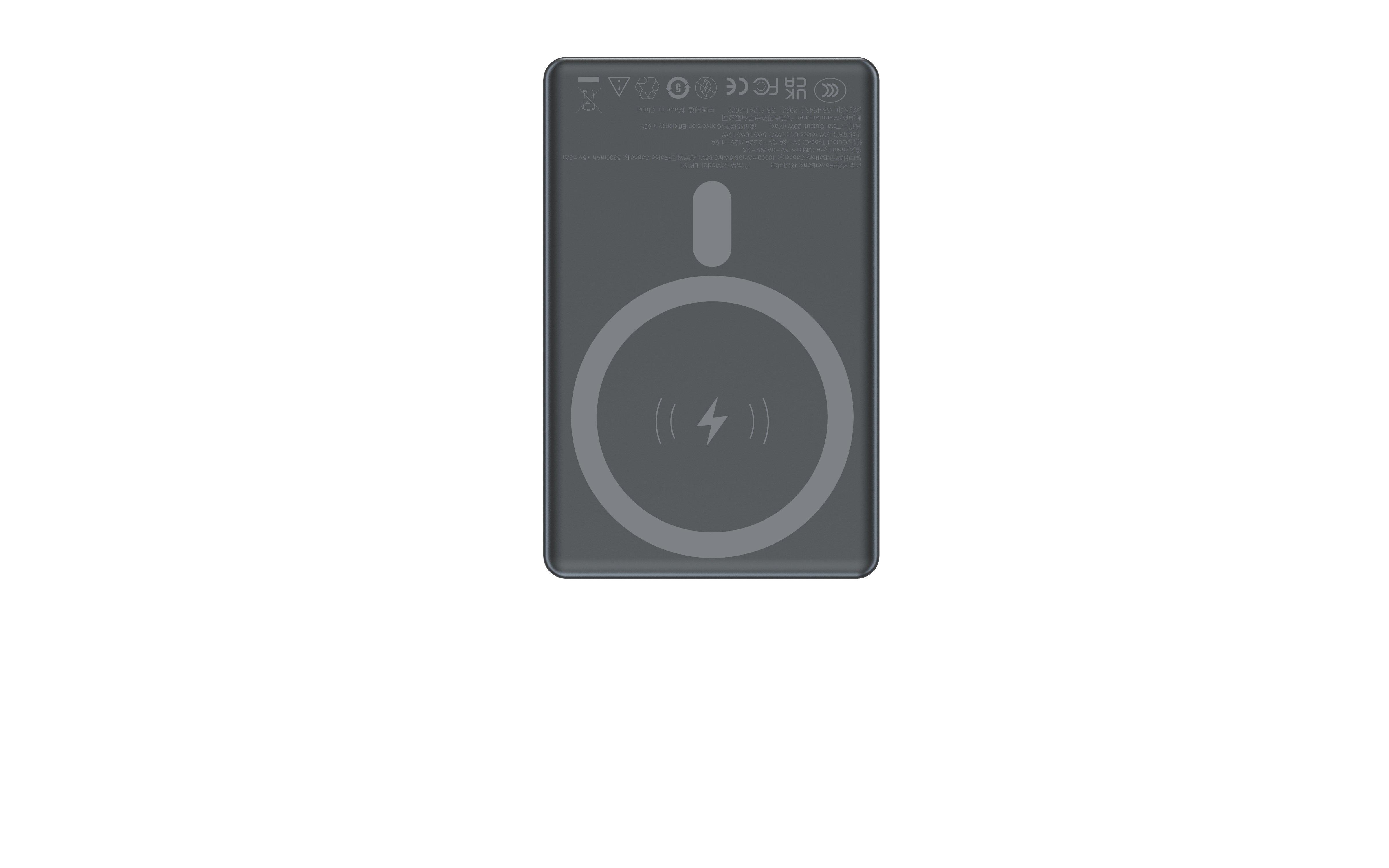 devia Devia Extreme Speed Series Mini Pd Metal Digital Power Bank magneticcharger 20W 10000mAh , Device Type: Accessory, Material: Aluminum, Product Type: Power Bank, Charging Type: Magnetic Charger, 20, 10000, Yes, 20, 2 Years