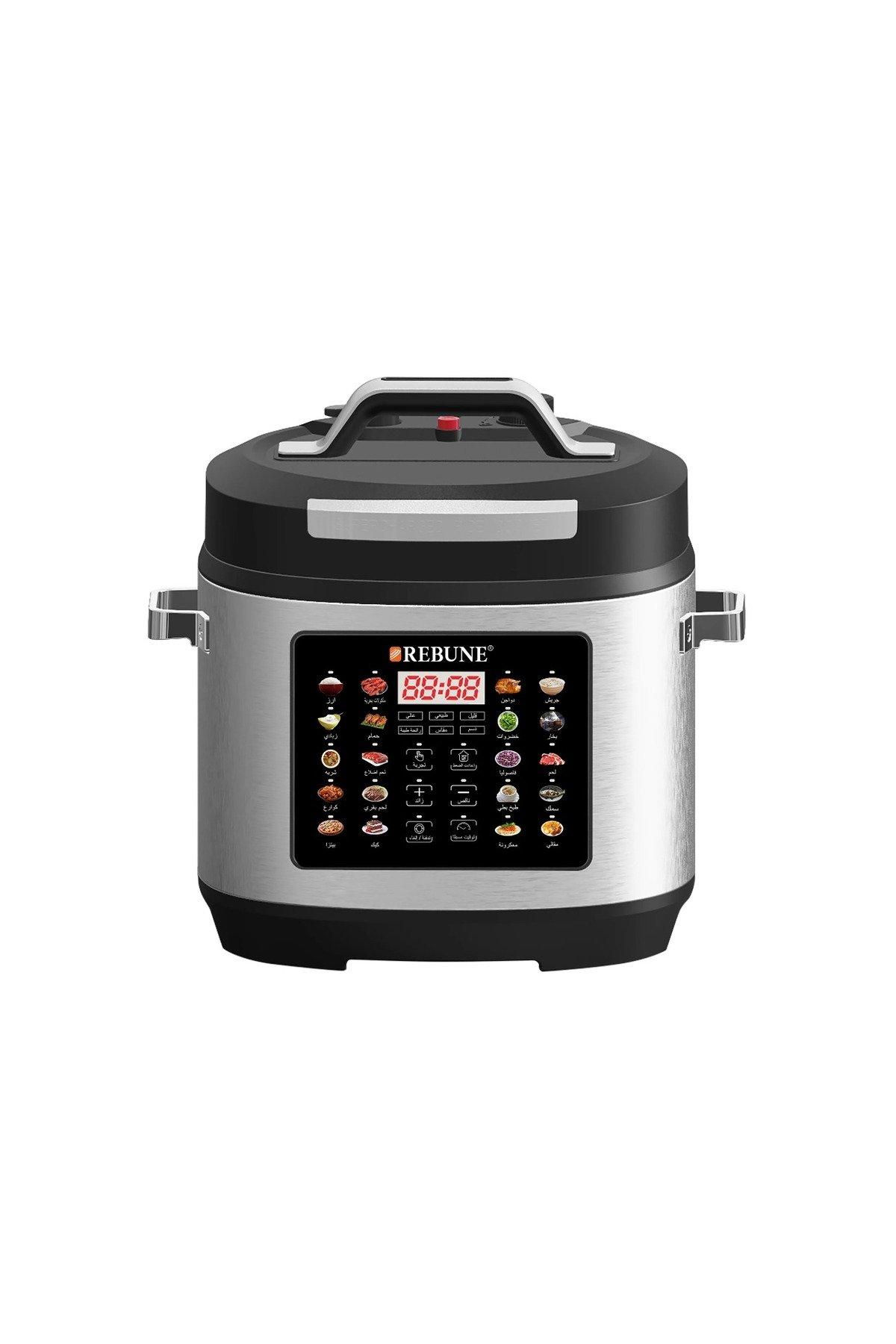 ريبون REBUNE multi-function Electric Pressure Cooker 6000 ml 1000W