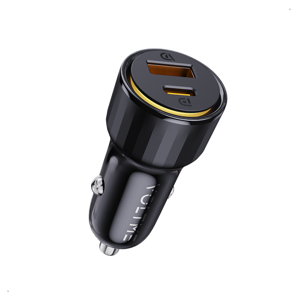 فولتمي Voltme Cazo usb-c And Usb Ports Charger black 48w