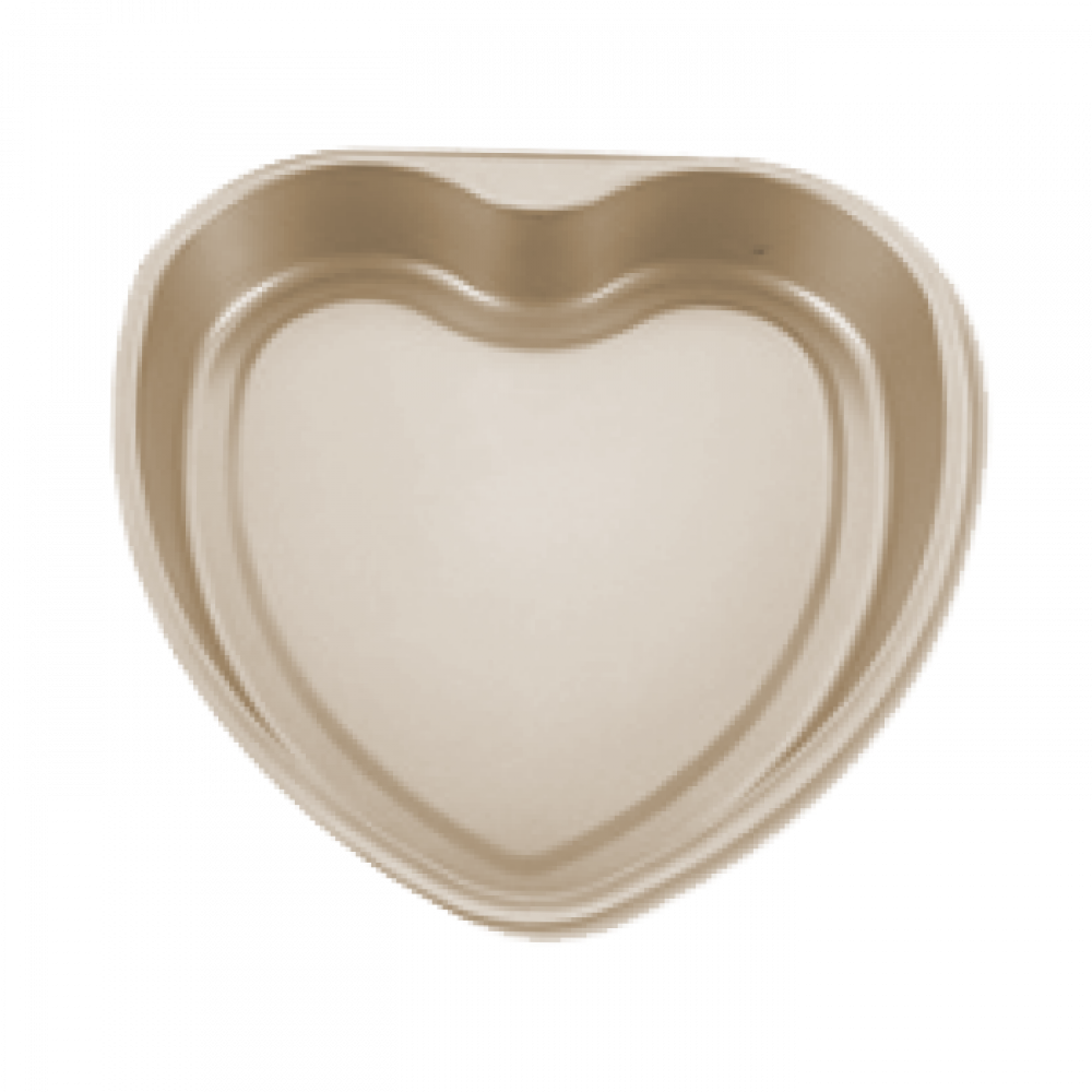 MISTER COOK MISTER COOK non-stick Heart Cake Pan 33cm 2 ml , Capacity: 2, Material: Aluminum, Coating Type: Non-Stick, Oven Safe: Yes, 230, No, 33, 1