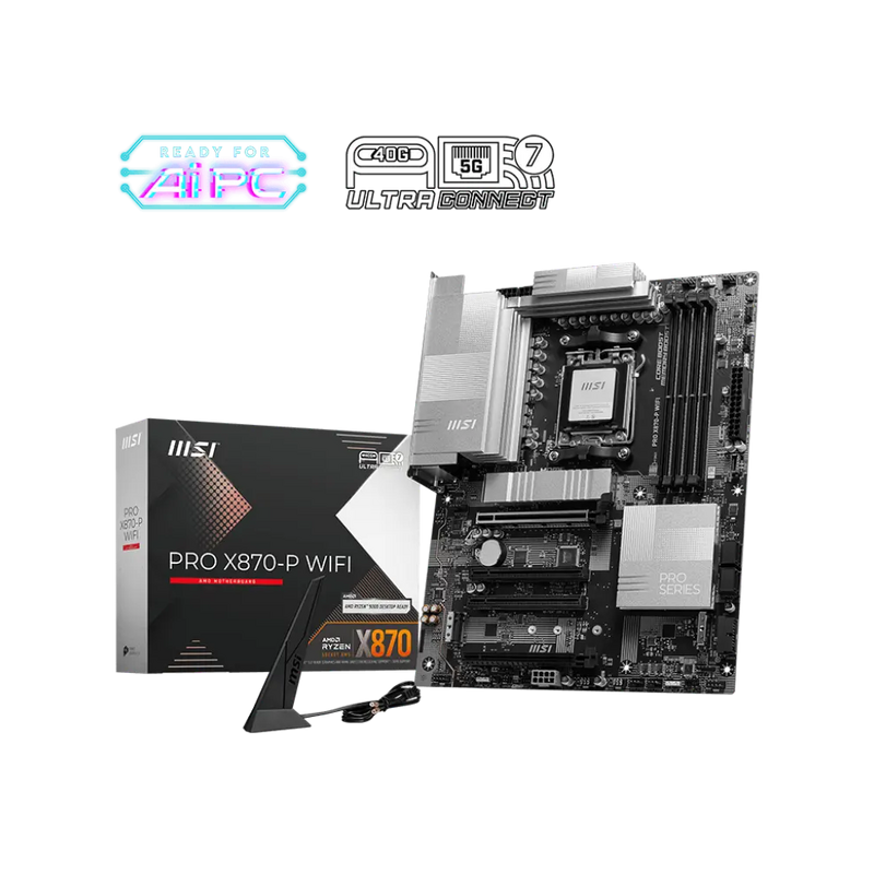 اللوحة الأم ام اس اي PRO X870-P WIFI AMD
