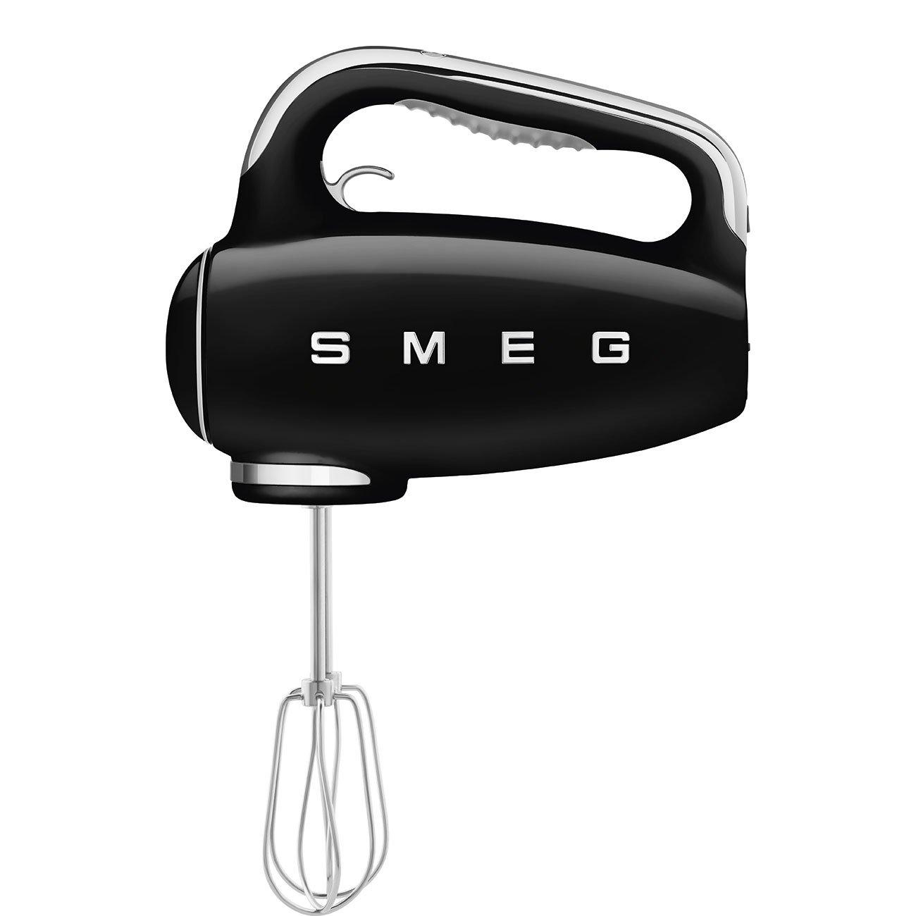 smeg Smeg 50 S Style Retro Hand Mixer , Mixer Type (Handheld or with Stand): Handheld, Speed Settings: 9, Included Attachments: Dough Hook, Yes, Yes, Yes
