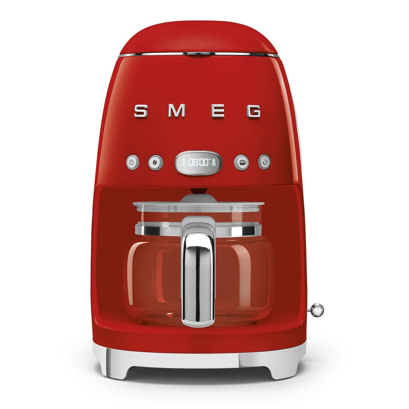 SMEG 50's Style Drip Filter Coffee Machine, Red 1