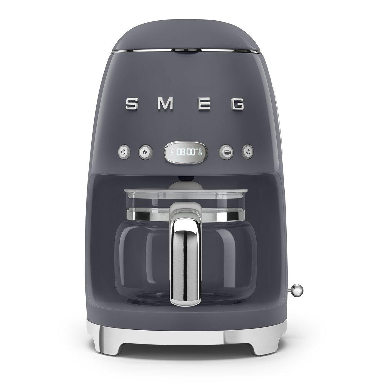 SMEG 50's Style Retro Drip Filter Coffee Machine, Grey 1