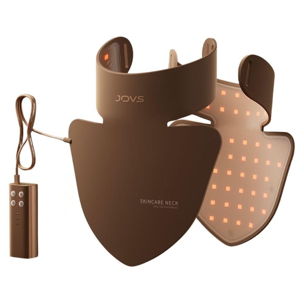 JOVS JOVS Led Light Neck Chest Mask , Power Source: Rechargeable Battery, Light Modes: Red Light, Session Duration: 20, Eye Protection Included: No, Combination, Corded, 2 Years, Décolleté
