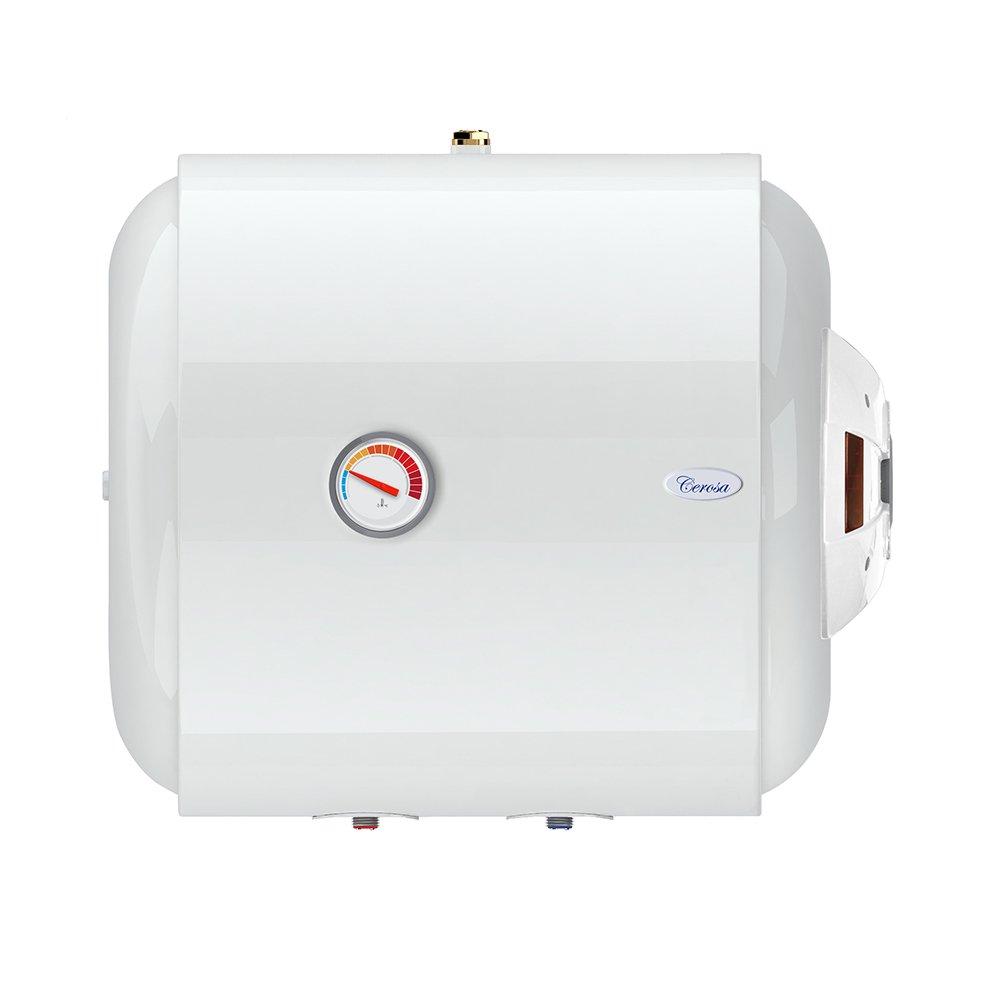 SAUDI CERAMIC SAUDI CERAMIC Saudi Ceramics Horizontal 50 Liter Water Heater Cerosa 50000 ml 1200W , Product Type: WATER HEATERS, Oven/Chamber Capacity: 50, Overheat Protection: Yes, No, Wired, Knobs, 5 Years, 53.1 cm x 46.5 cm x 44.5 cm