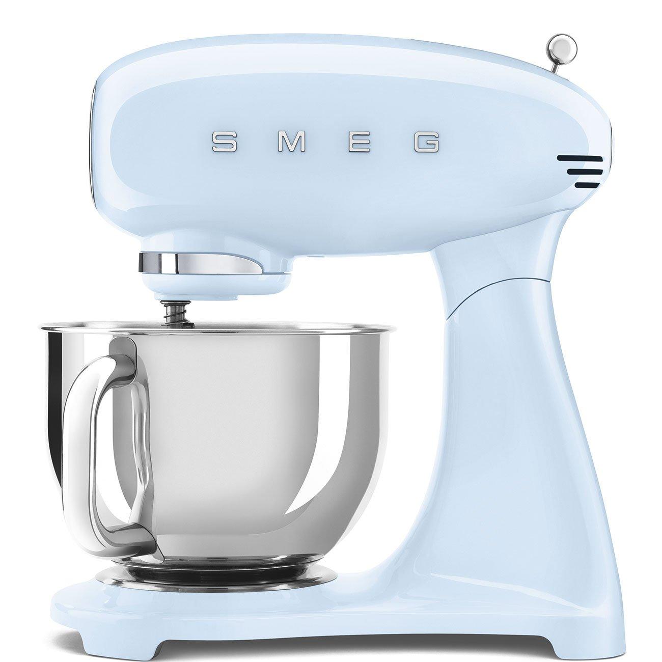 smeg Smeg 50 S Retro Style Stand Mixer 4800 ml 800W , Bowl Capacity (Liters): 4.8, Included Attachments: Dough Hook, Speed Settings: 10, Yes, Stand Mixer