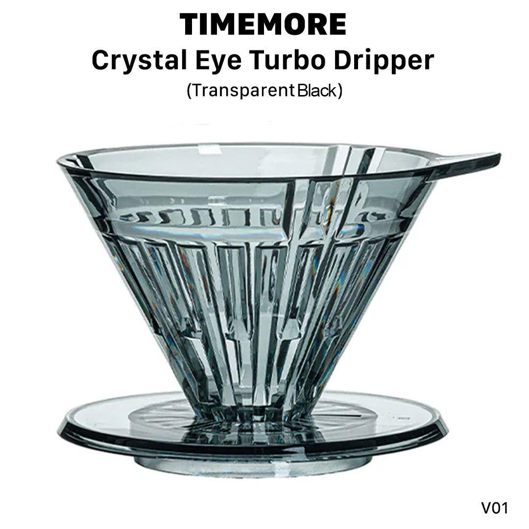 Timemore crystal eye dripper 01 pctg | transparent black - eXtra