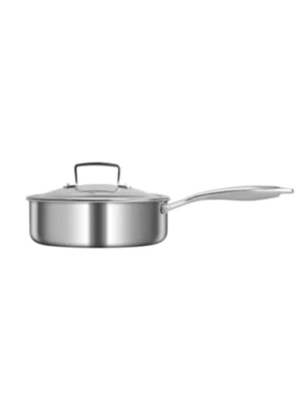 مستر كوك MISTER COOK Titan tri-ply Stainless Steel Casserole With Lid 16 Cm 16 cm
