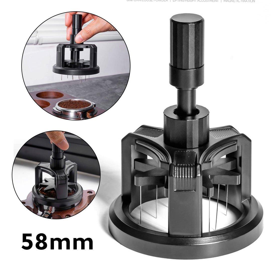 Coffee magnetic rotating needle distributor 58 mm - eXtra