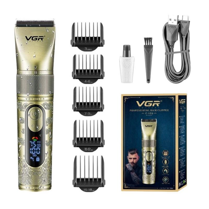 في جي ار - v-659 ماكينة حلاقة احترافية متعدده الاستخدام