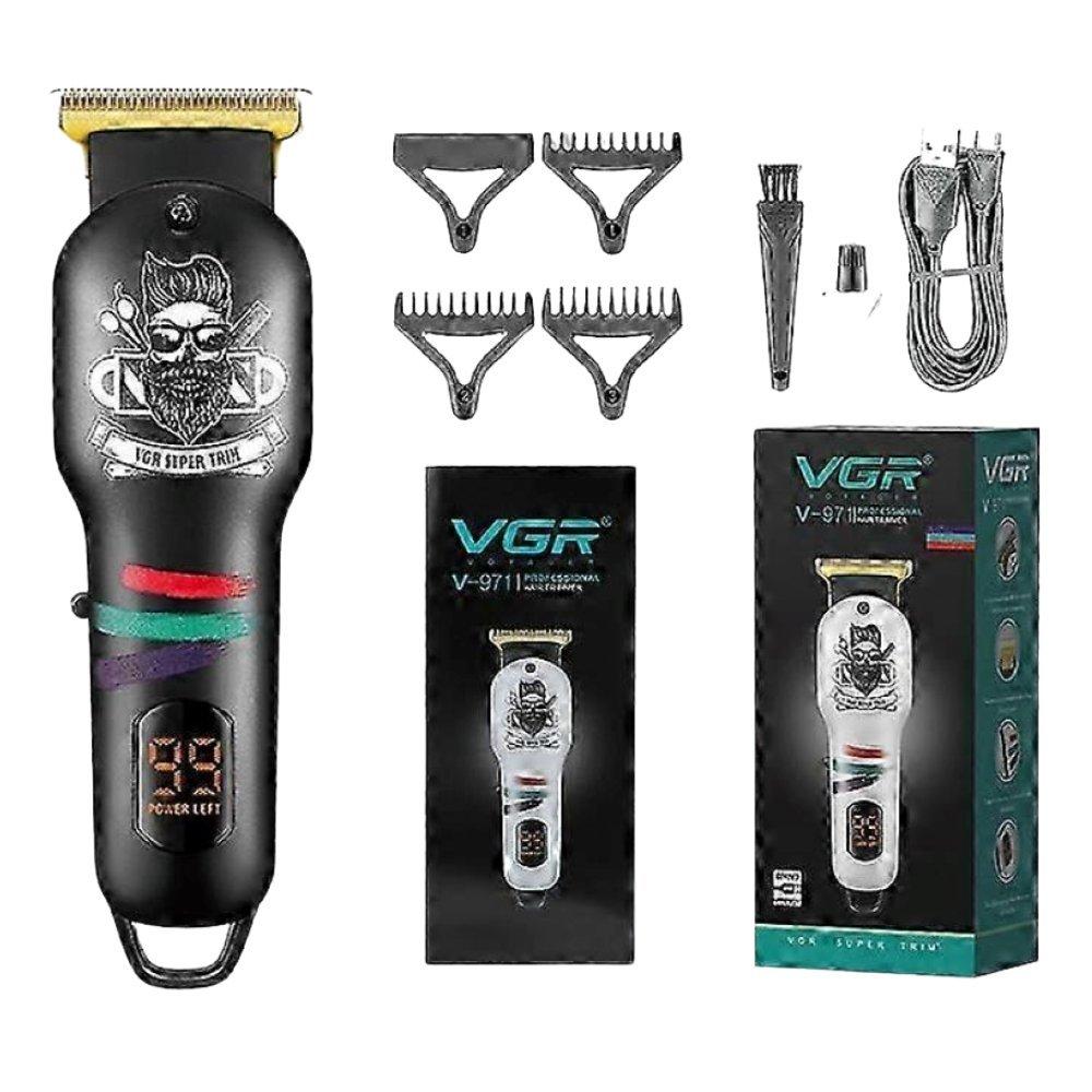 في جي ار VGR Hair Trimmer Cordless Haircut Machine Electric Beard Usb Hair Clipper