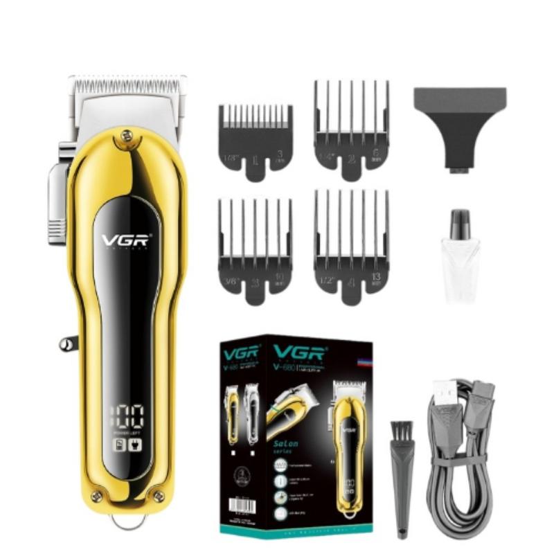 في جي ار - v-680 ماكينة حلاقة احترافية متعدده الاستخدام