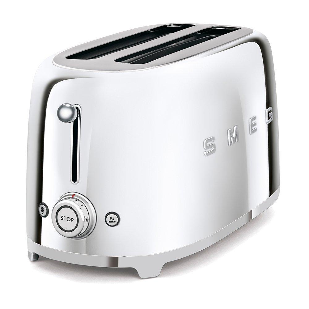 smeg Smeg 50 S Retro Style 4-slice Toaster 4 ml , Number of Slices: 4, Browning Control Levels: 6, Defrost Function: Yes, Toaster