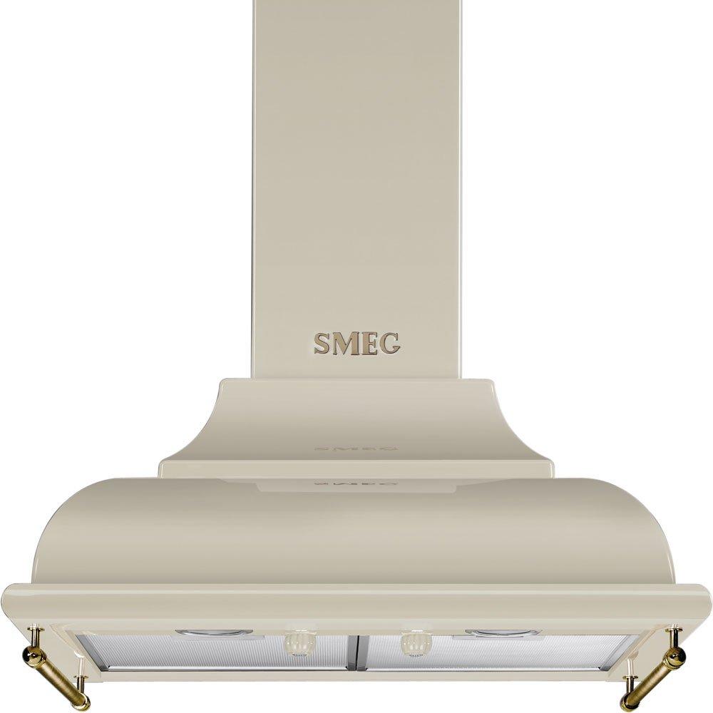smeg Smeg 60cm Classic Cortina Decorative Wall Hood , Appliance Type: Range Hood, Fuel Type: Electric, Installation Type: Hardware Mount, 2 Years
