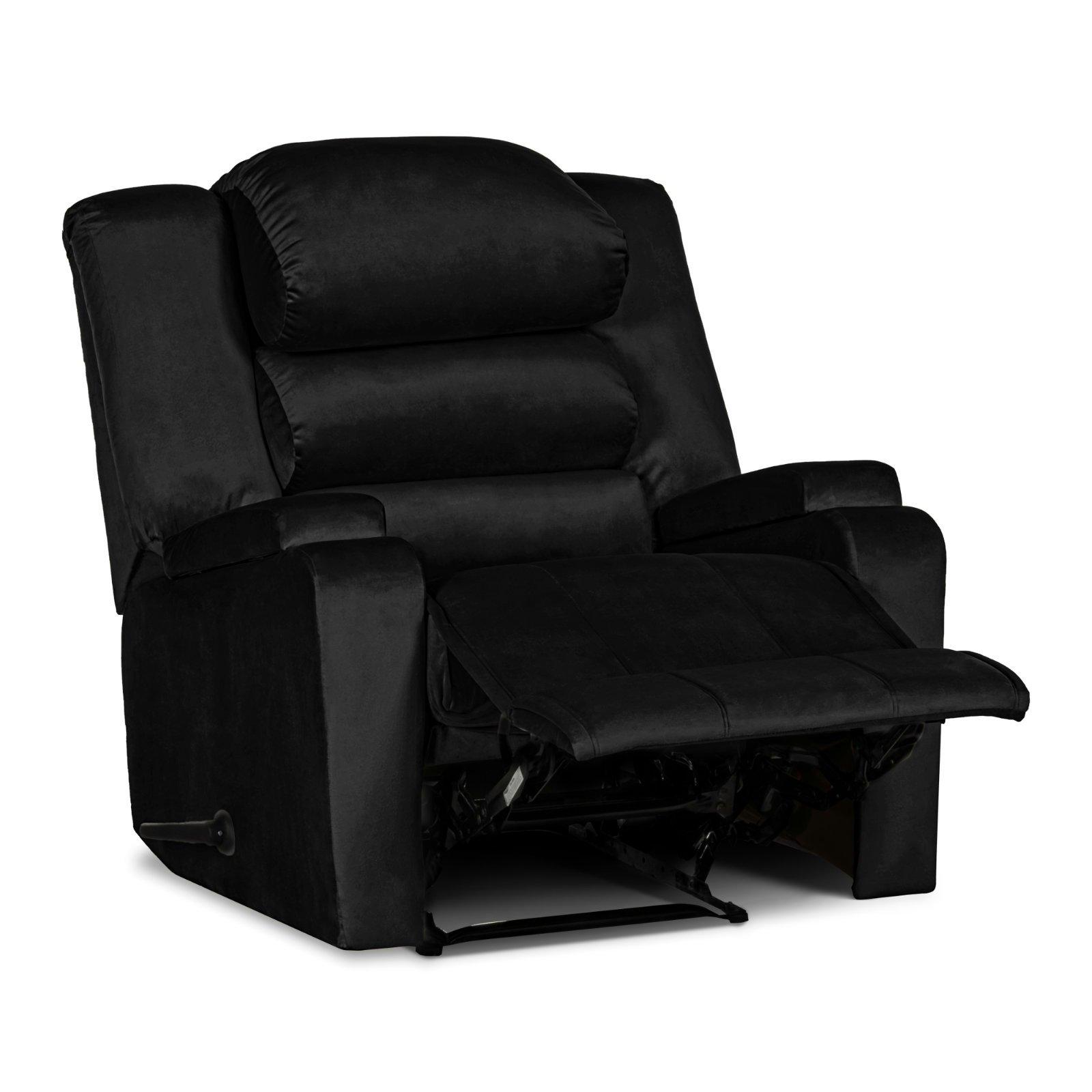 In house rocking & rotating ab07 recliner chair | integrated armrest ...