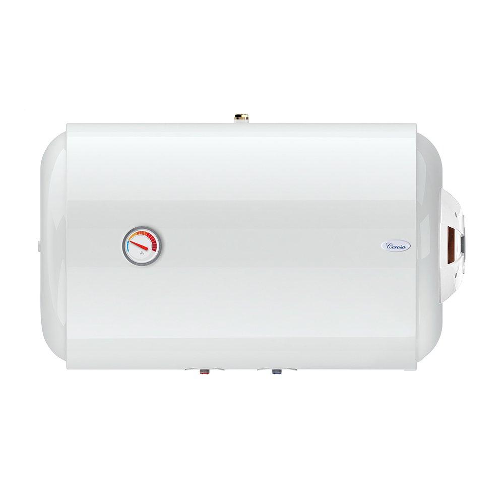 SAUDI CERAMIC SAUDI CERAMIC Saudi Ceramics Cerosa Horizontal 80 Liter Water Heater 80000 ml 1200W , Product Type: WATER HEATERS, Oven/Chamber Capacity: 80, Overheat Protection: Yes, No, Wired, Knobs, 5 Years, 76.9 cm x 46.5 cm x 44.5 cm