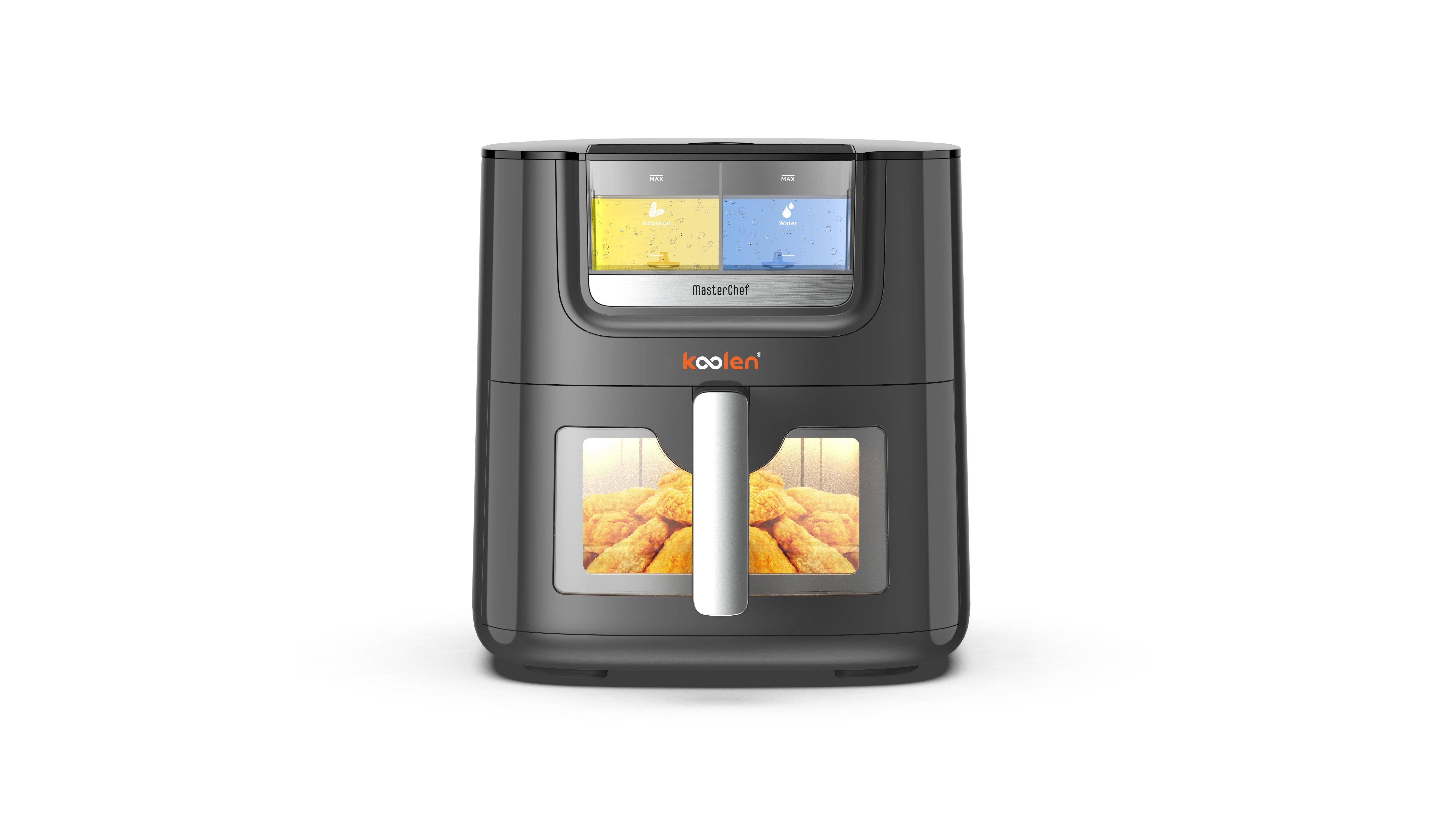 koolen Koolen Air Fryer With Oil Water Spray Technology 7l 7000 ml 1800W , Capacity (Liters): 7, Appliance Type: Air Fryer, Power Consumption: 8.16102021E8, Yes