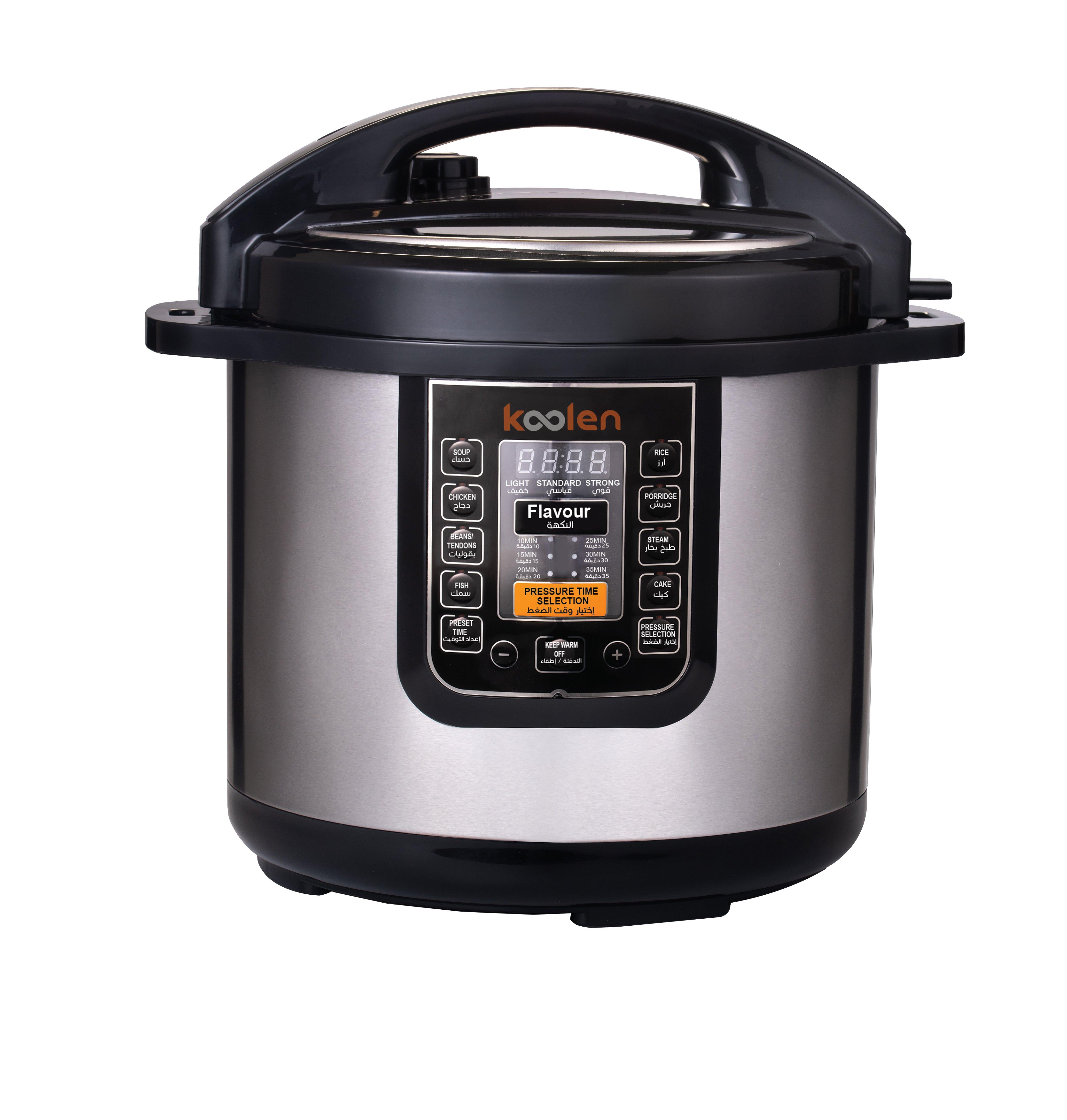koolen Koolen Electric Pressure Cooker 8000 ml 1300W , Capacity (Liters): 0, Power Consumption: 8.16106003E8