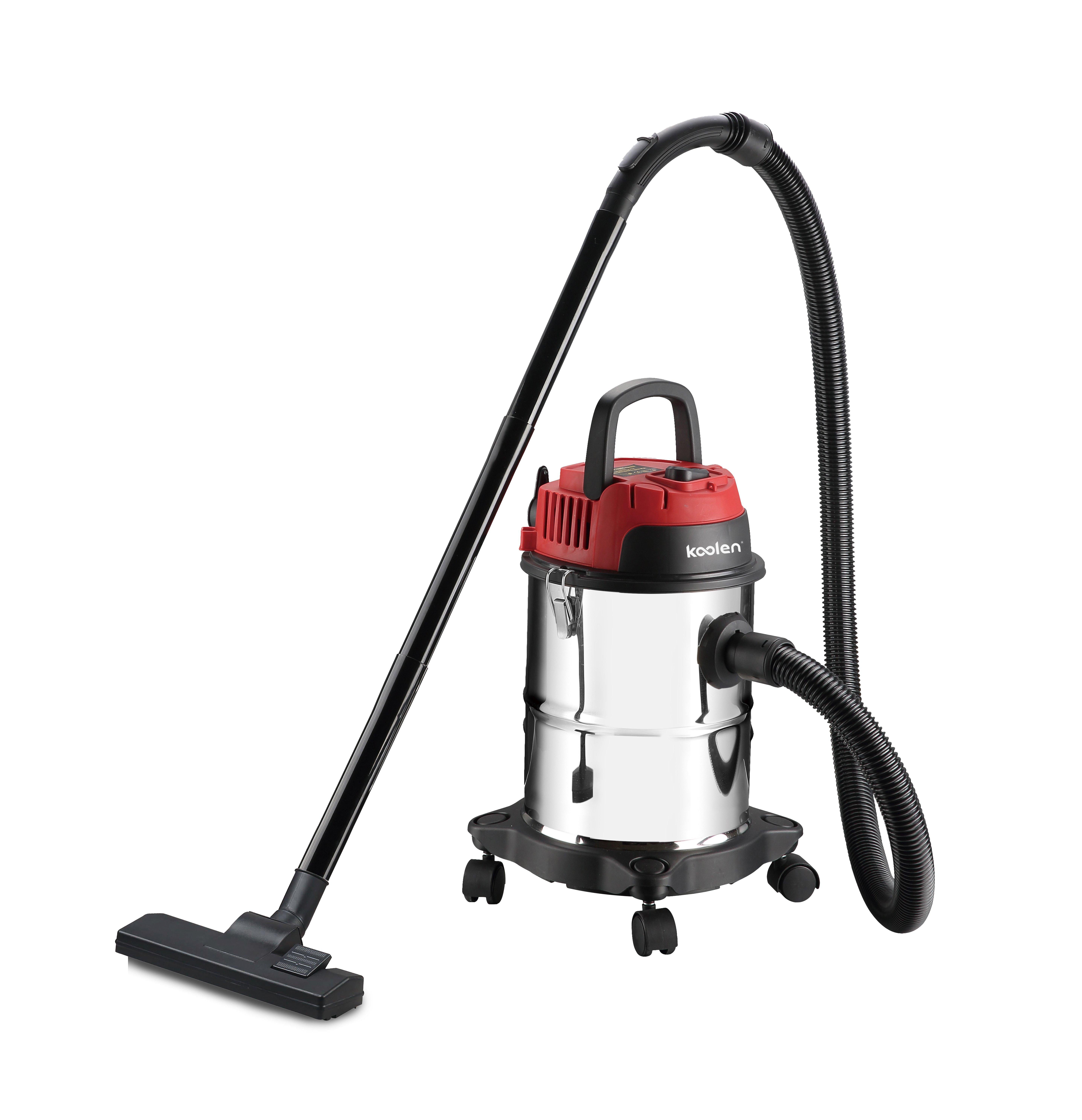 koolen Koolen Wet And Dry Drum Stainless Steel Vaccum Cleaner 15l 15000 ml 1300W , Noise Level: 0, Water Tank Capacity: 15, Dustbin Capacity (Liters): 8.06101007E8