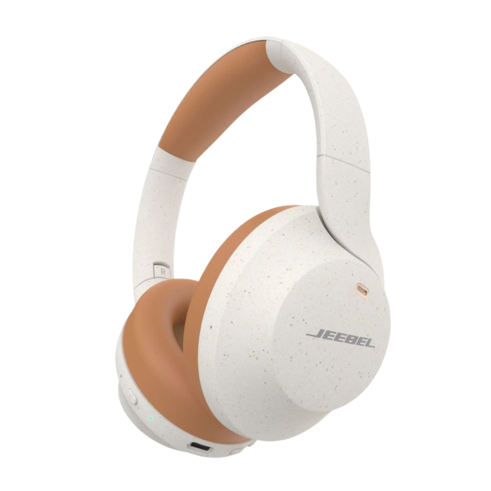 jeebel Jeebel Anc Pro Wireless Anc Headphones marble 55h , Battery Life: 55, Power Source: Battery Operated, Voice Control Support: Yes, Warranty Period: 2 Years, Microphone Included: Yes, Active Noise Cancellation, 5