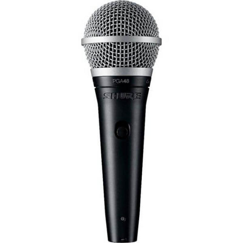 مايك شور pga48‑xlr الديناميكي للصوت | ميكروفون سلكي للخطابة والكاريوكي