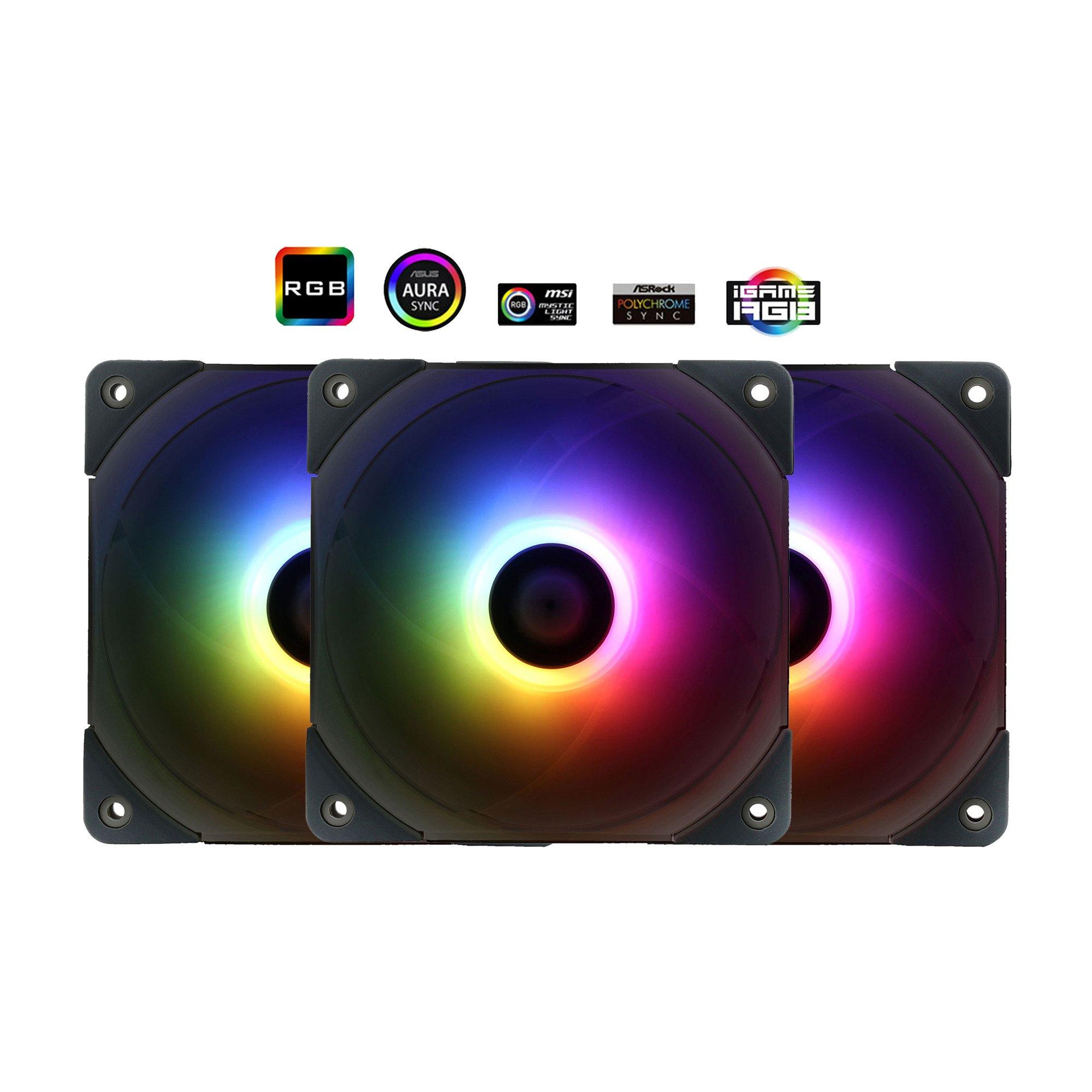 ثيرمال رايت Thermalright tl-c12s 3 Argb Fan 1500 Rpm 3 Pieces 1500 RPM