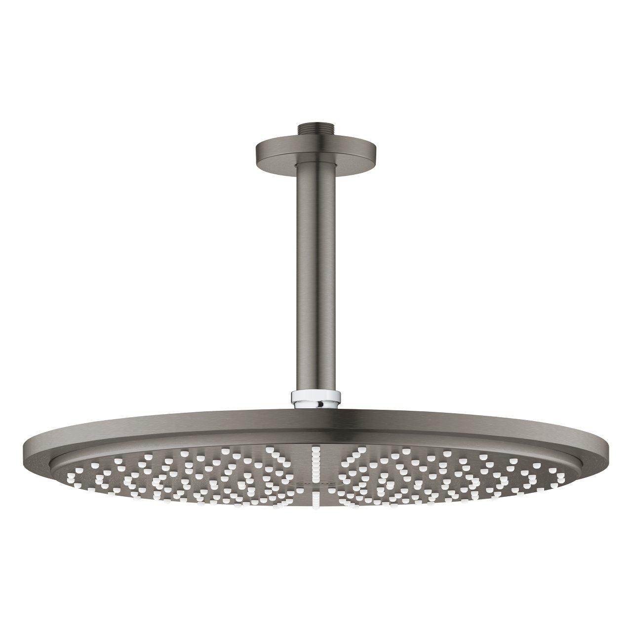 Grohe rainshower cosmopolitan head shower with ceiling shower arm ...
