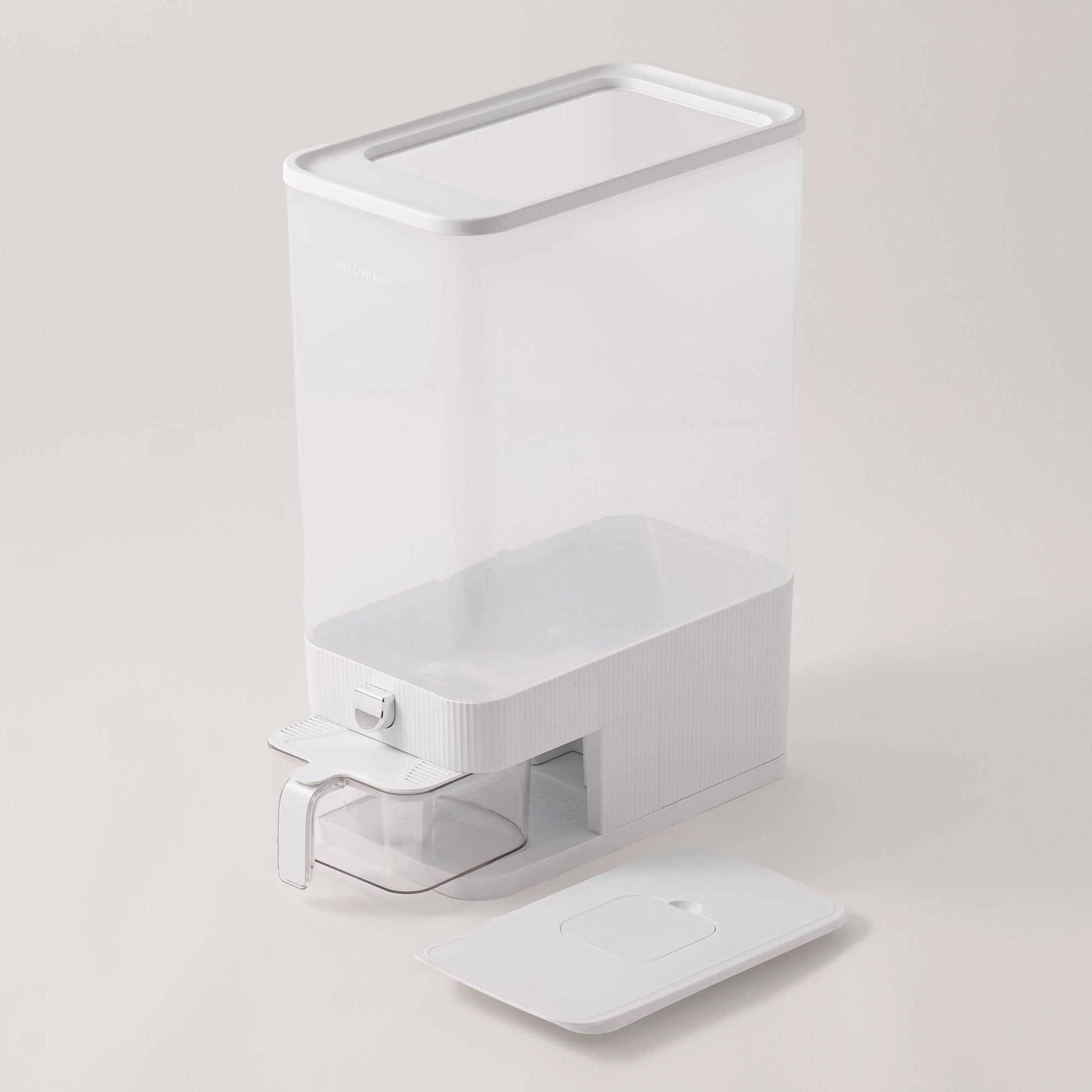 Alberto plastic rice dispenser, white 11kg - eXtra