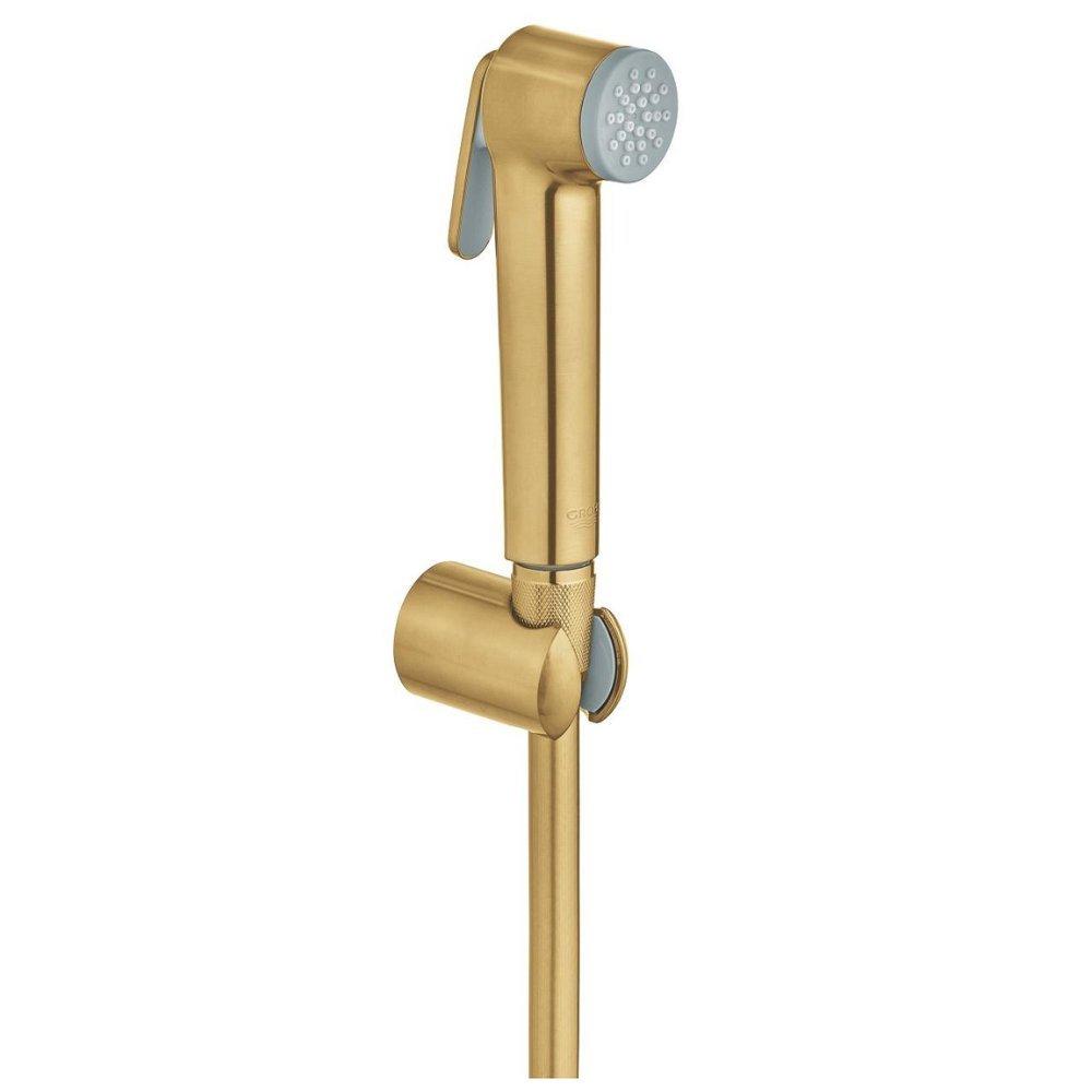 Grohe tempesta-f trigger spray with wall holder and rubber hose brushed ...